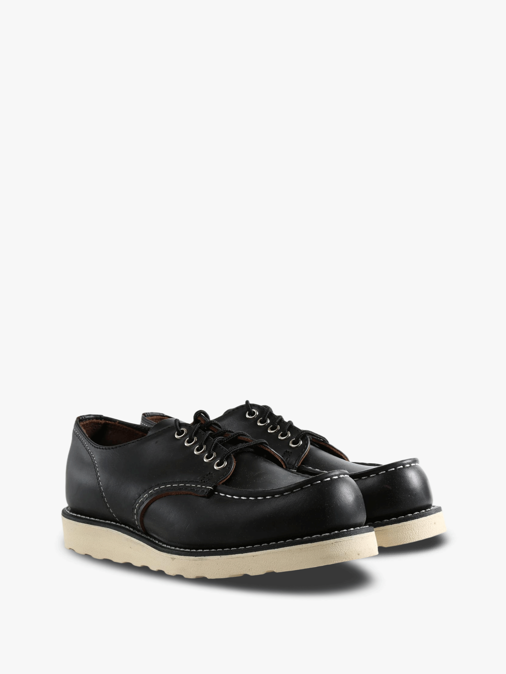 Black shoes, front view