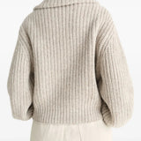Tan hoodie, front view