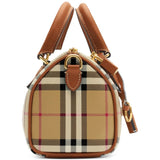 Tan bag, front view