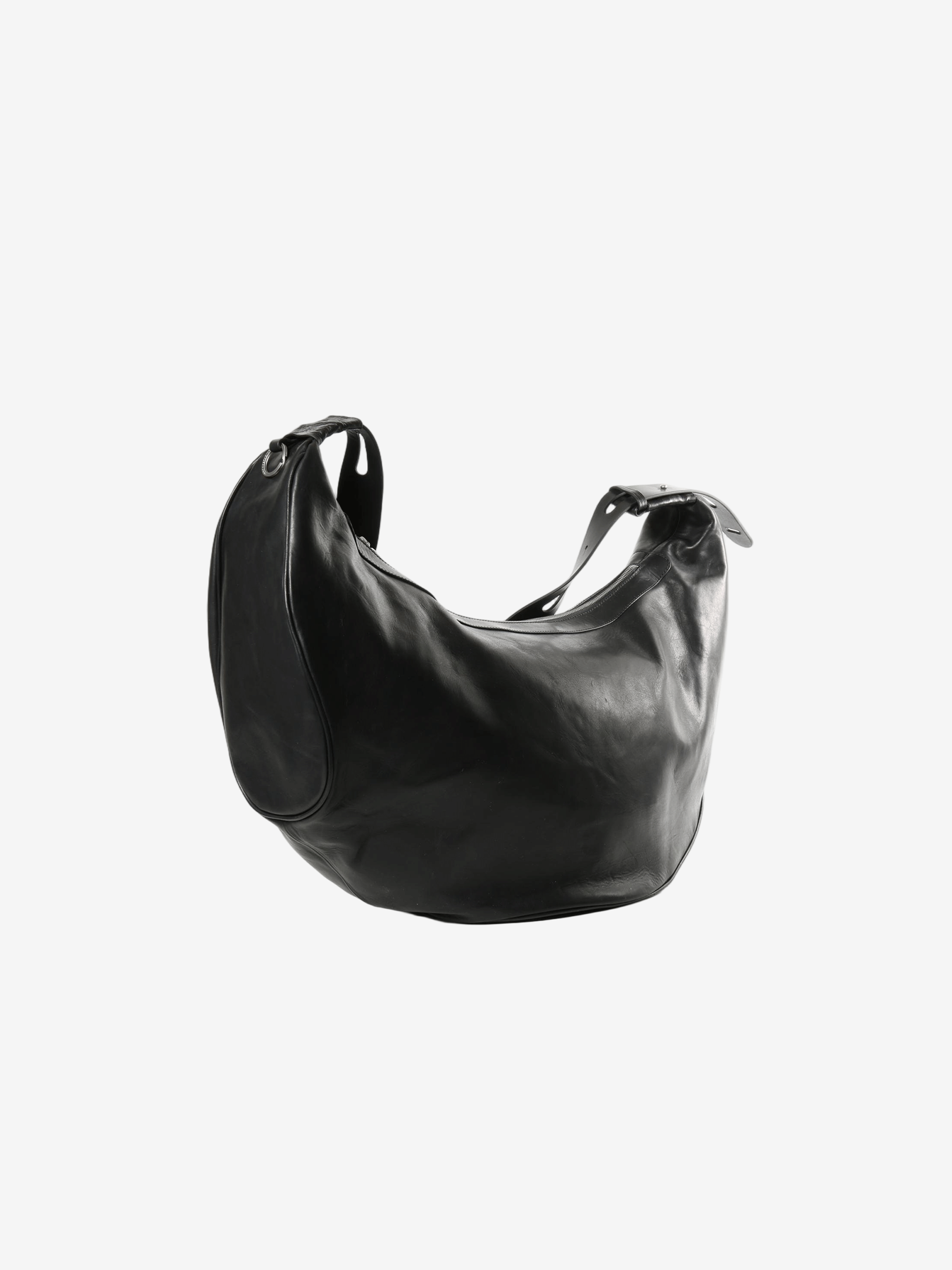 Black bag, back view