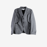 Grey jacket, front view