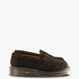 Brown shoes, side view