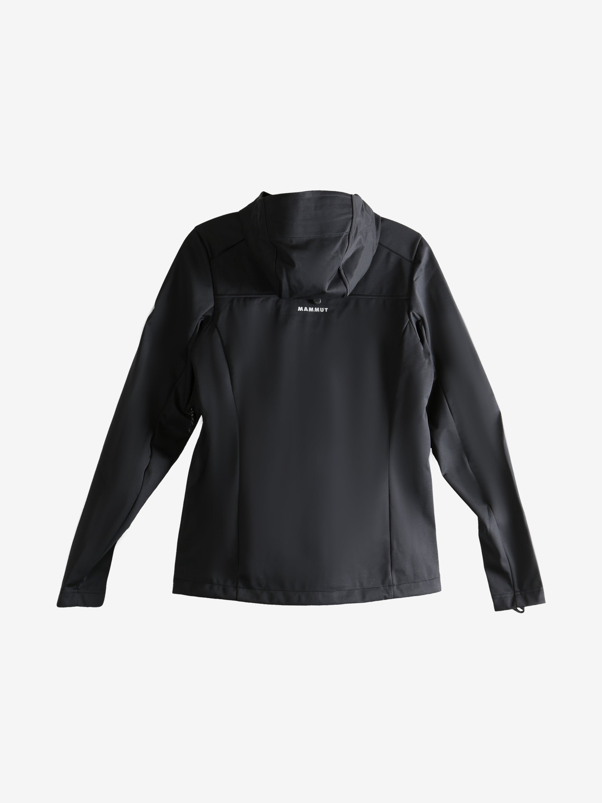 Black jacket, back view