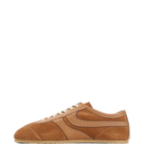 brown shoes,side view