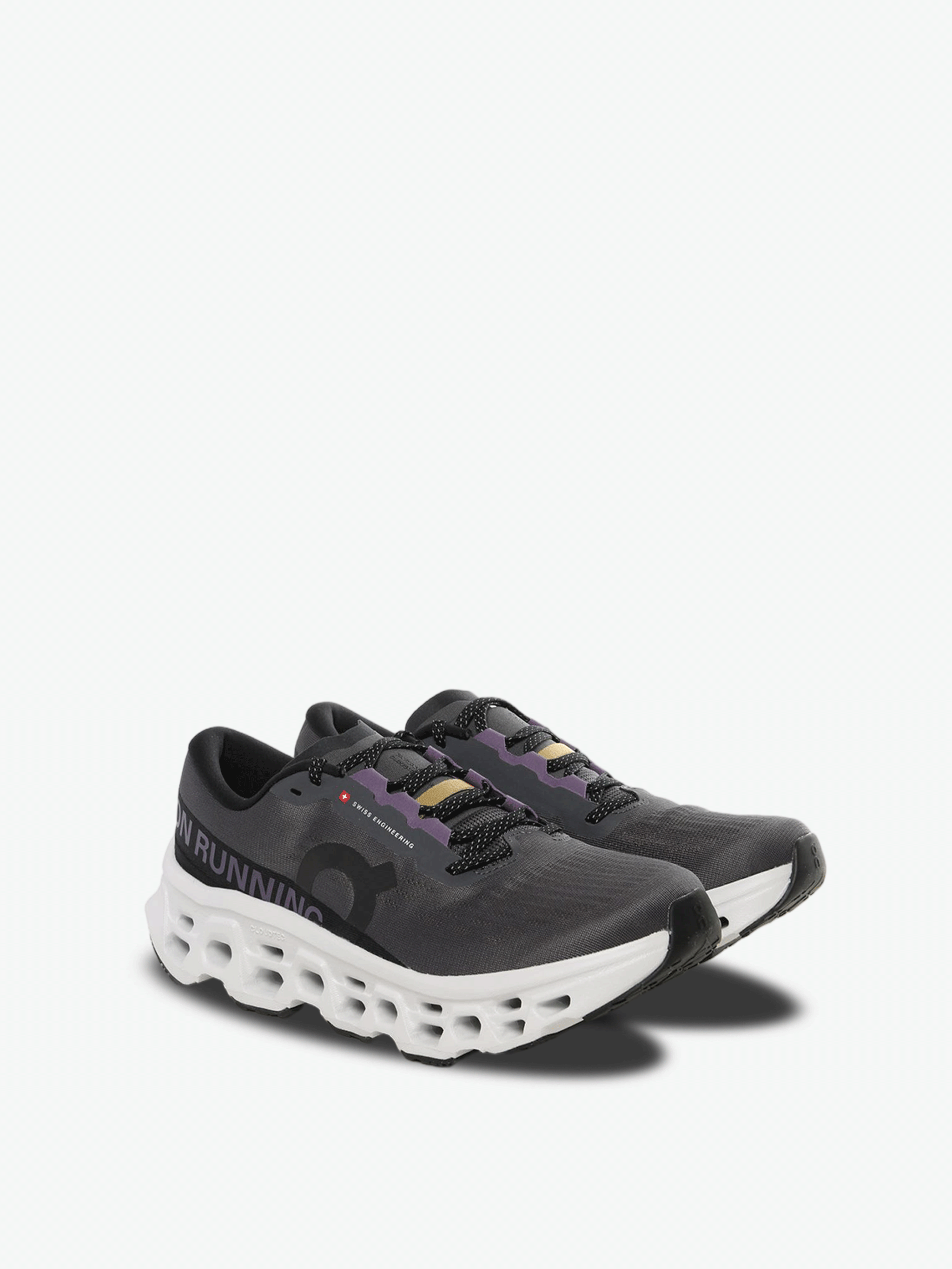 Black sneakers, side view