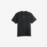 Black t-shirt, front view