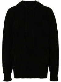 UMA WANG - Men Check Hooded Top