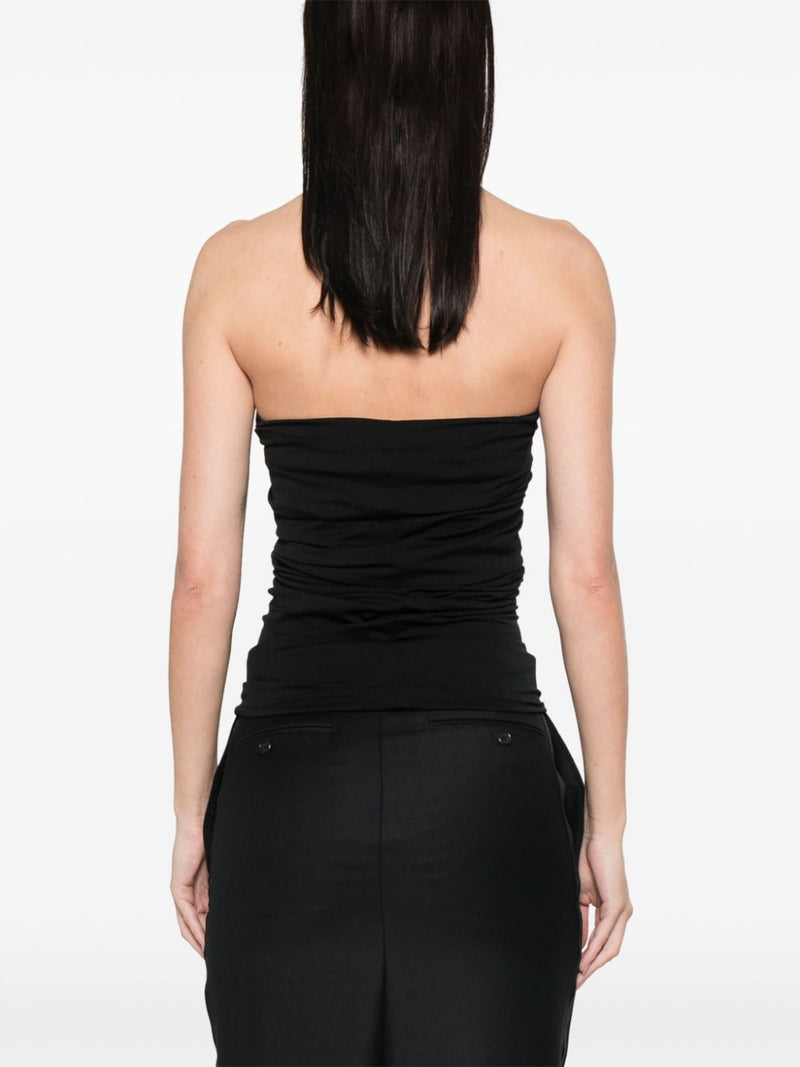 RICK OWENS - Women Top Jersey Prong Bustier