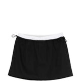 Black skirt, front view