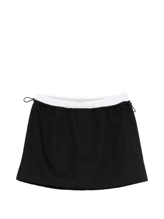 Black skirt, front view