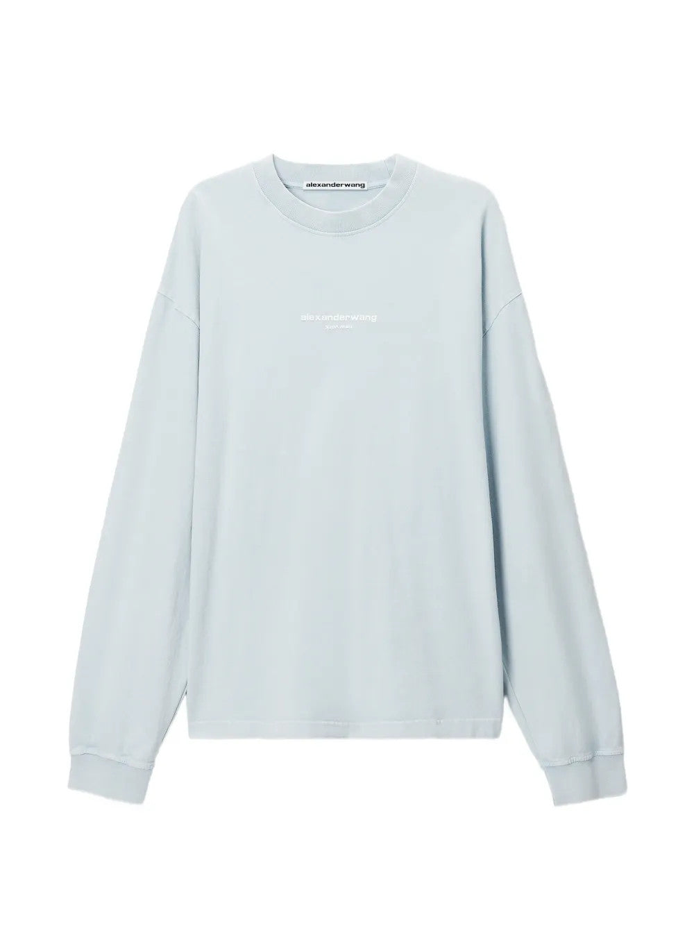 Blue t-shirt, front view
