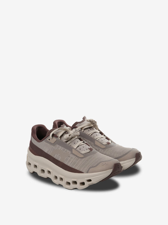 Brown sneakers,side view