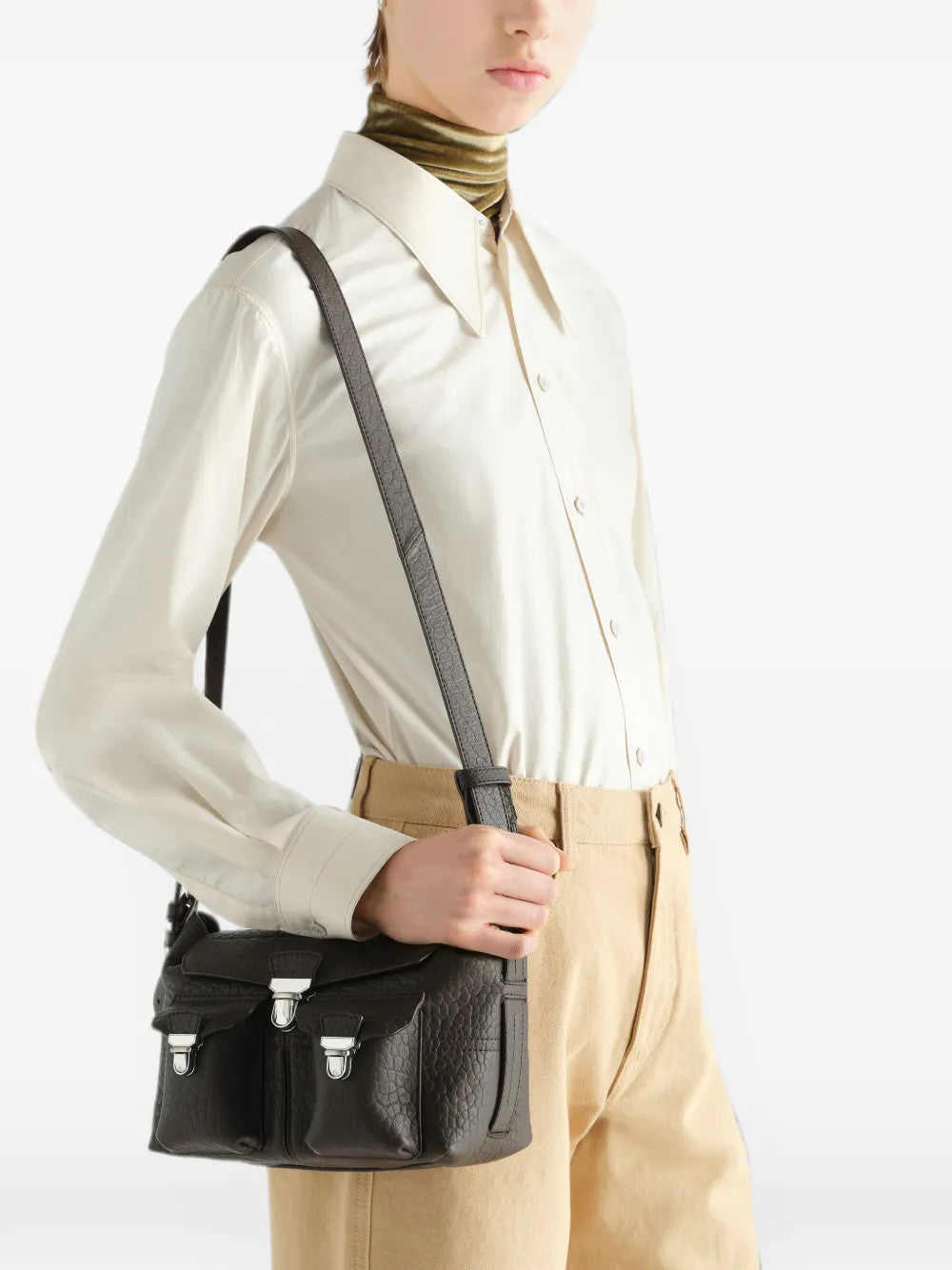 Brown bag, front view