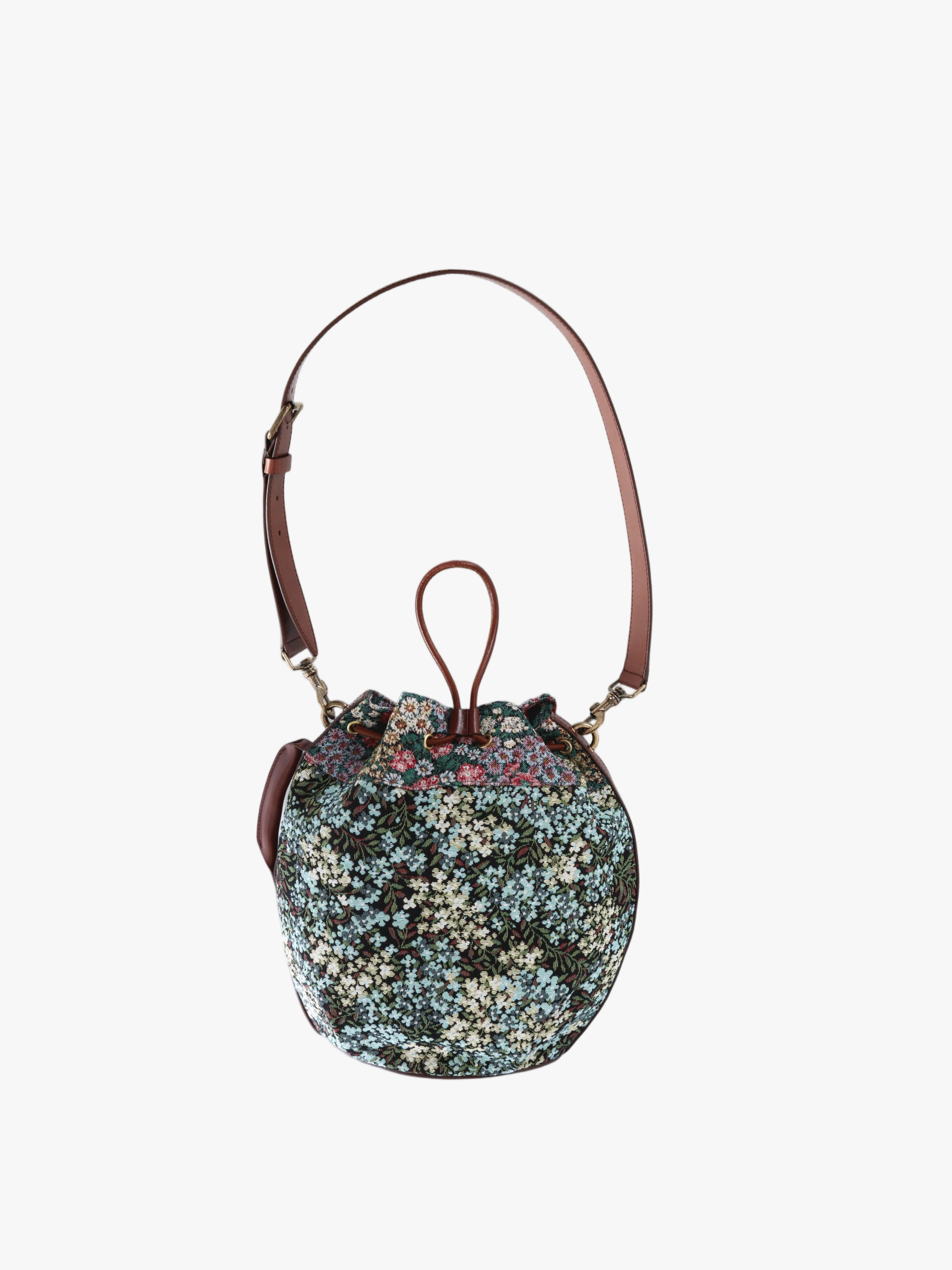 Green bag, front view