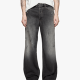 Black jeans, full body view