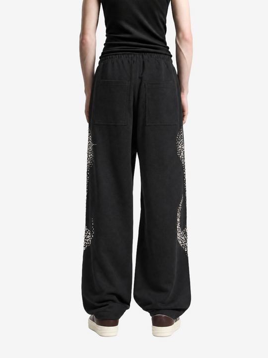 Black pants, full body view