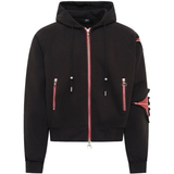 Black hoodie, front view