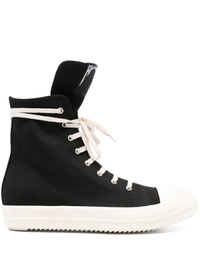 RICK OWENS DRKSHDW - Men Overdyed Denim Sneaks