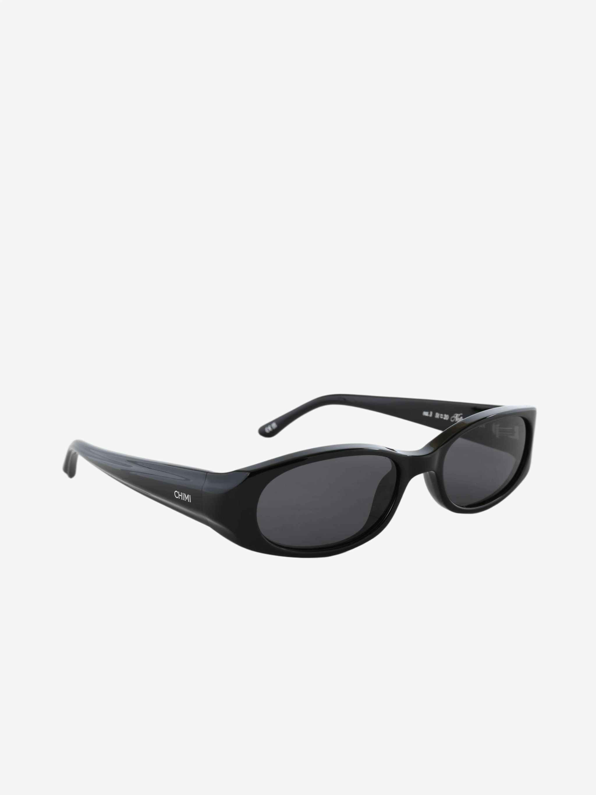 Black eyewear, front view