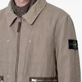 Tan jacket, front view
