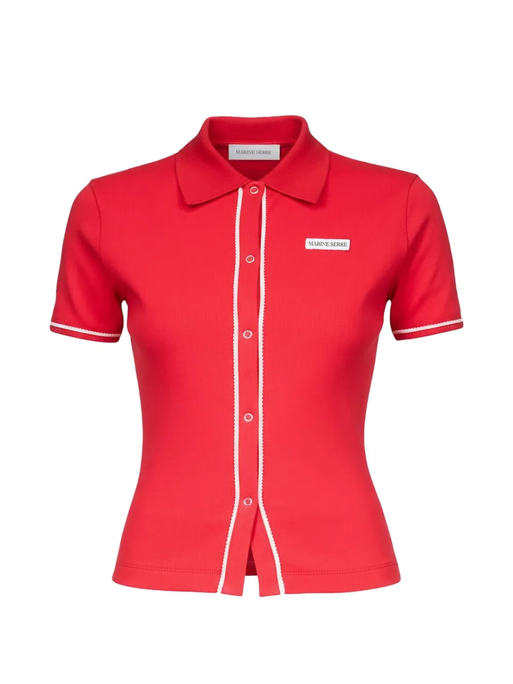 Red t-shirt, front view