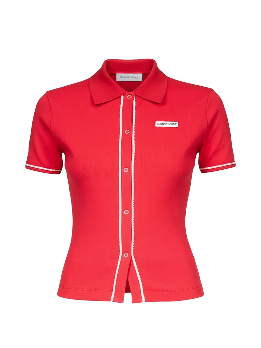 Red t-shirt, front view