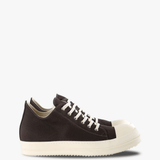 Brown shoes, side view