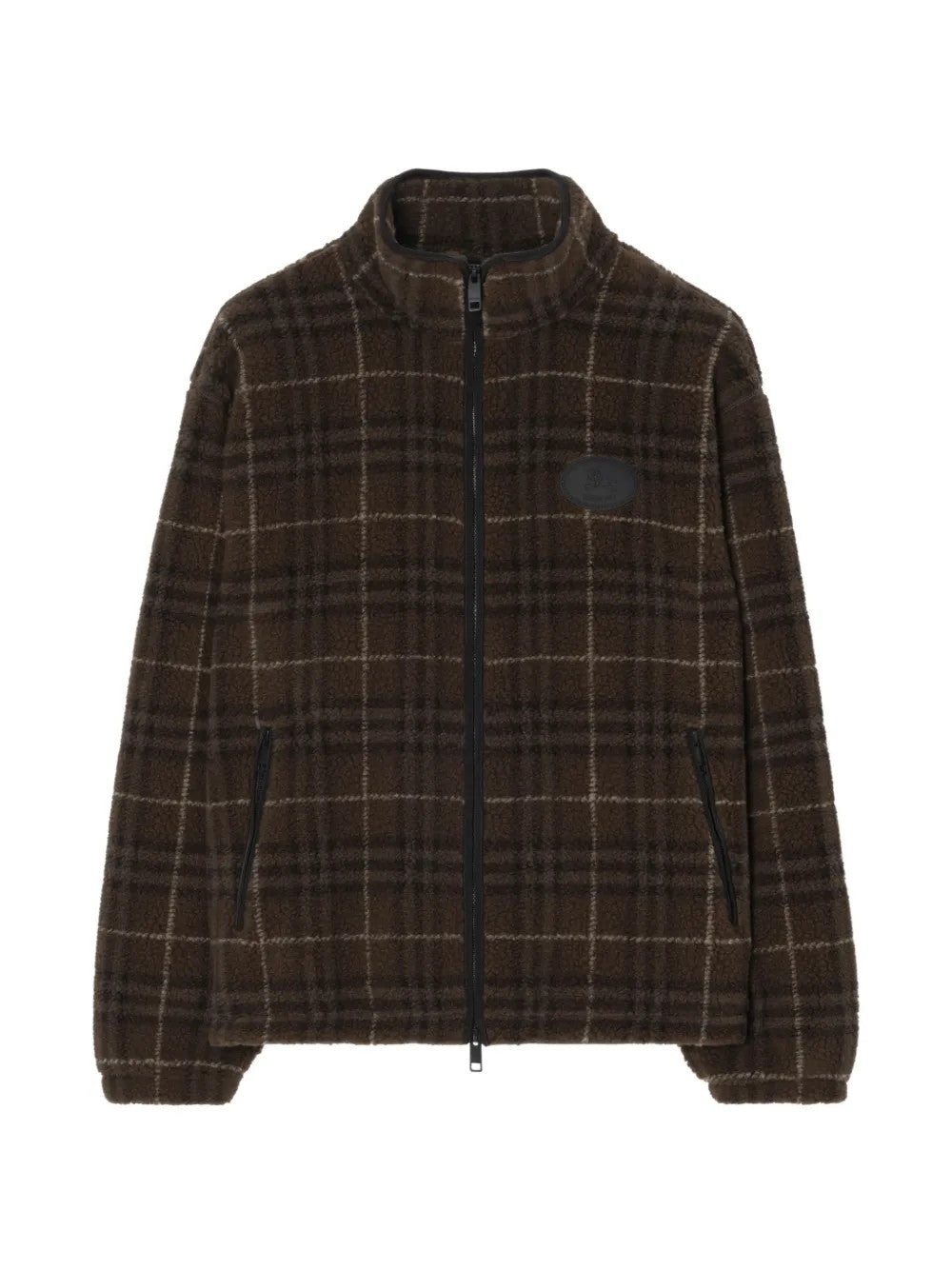 Brown jacket, front view