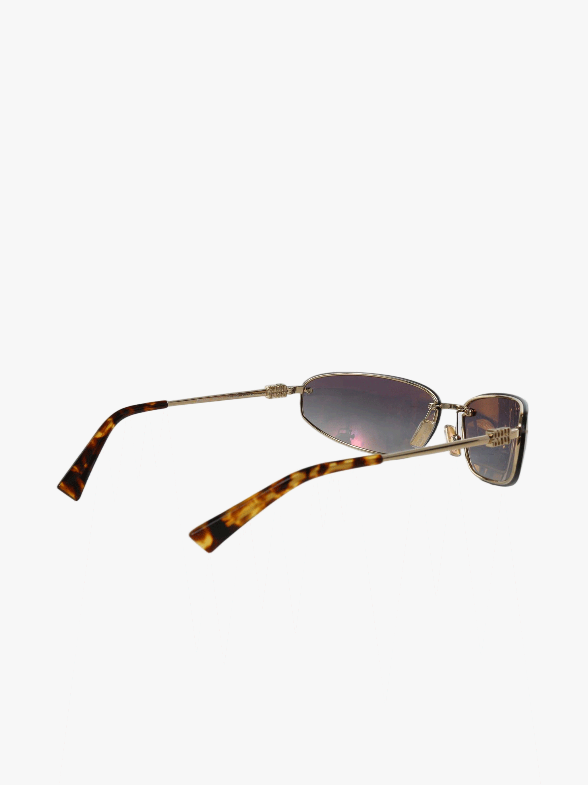 Black eyewear, side view