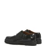 black shoes, side view