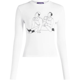 White top, front view