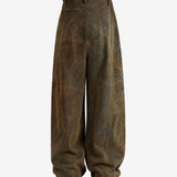 Brown pants, front view