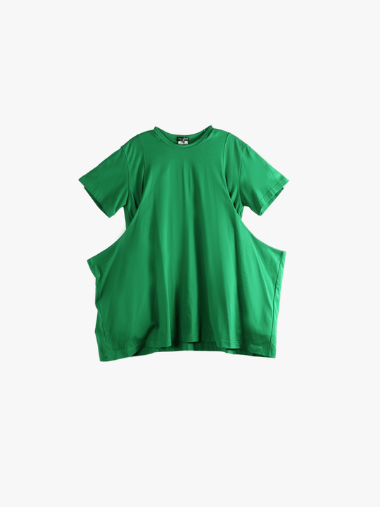 Green t-shirt, front view