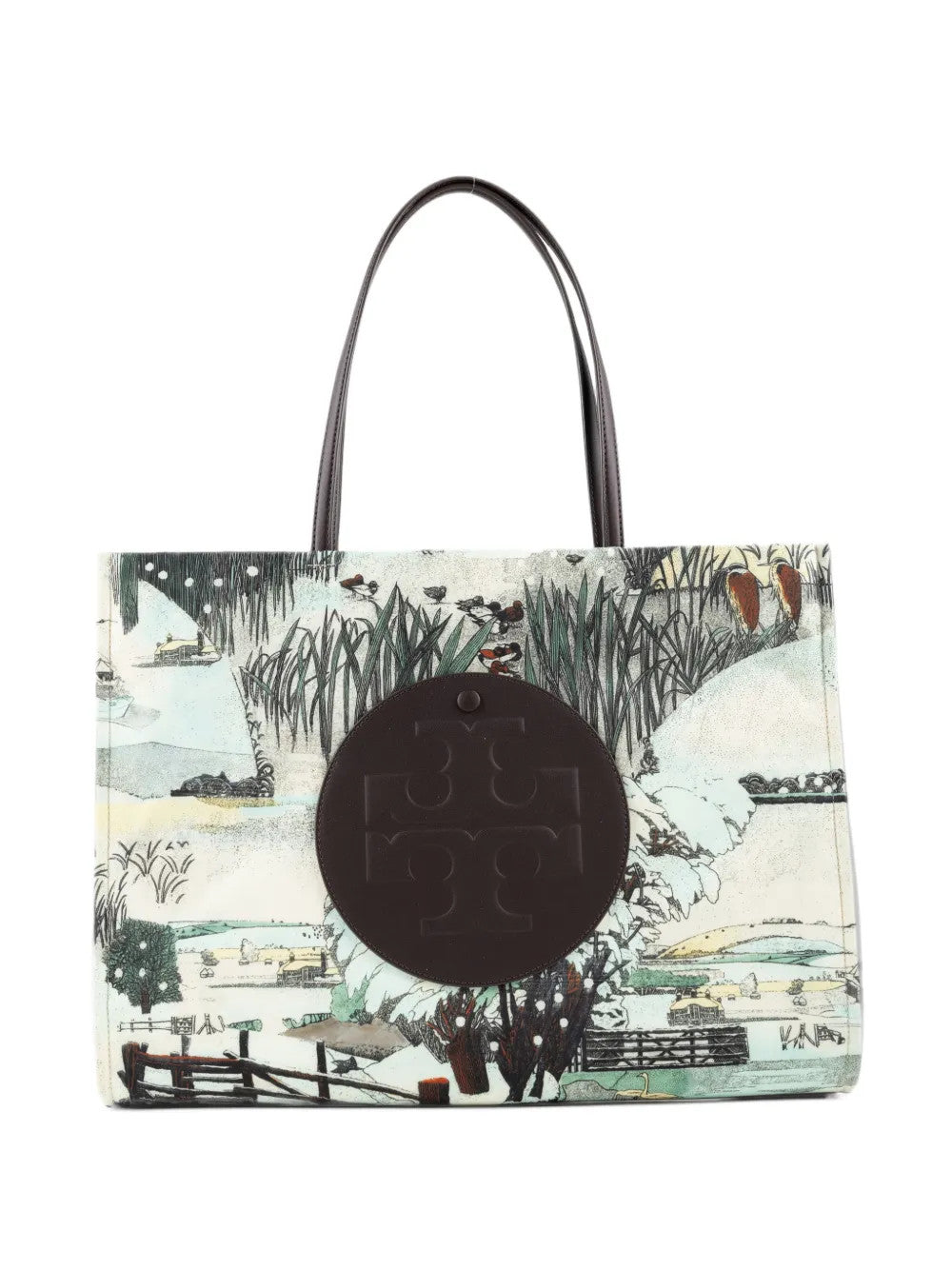 Green bag, front view