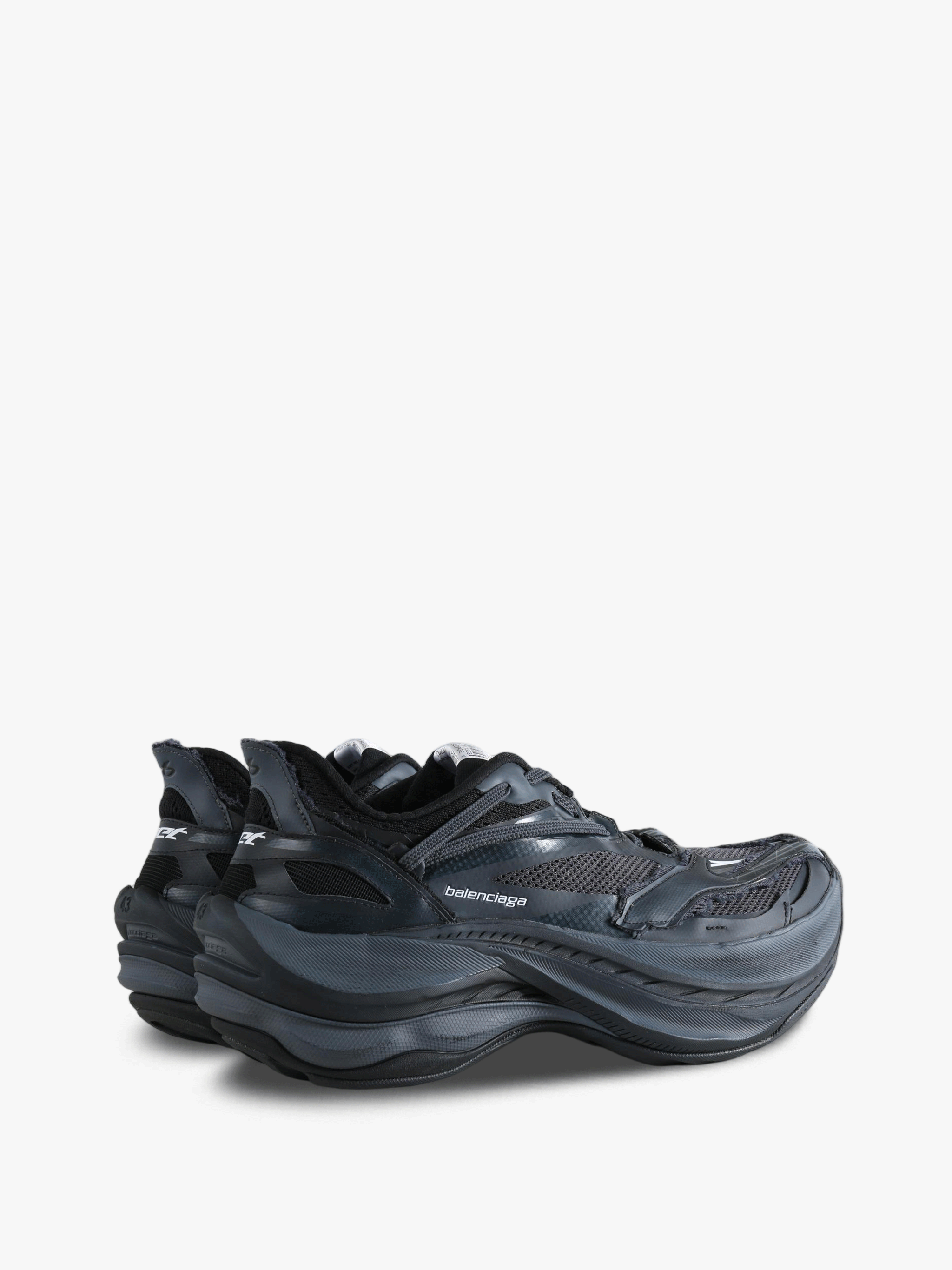 Black shoes, side view