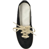 Black shoes, front view