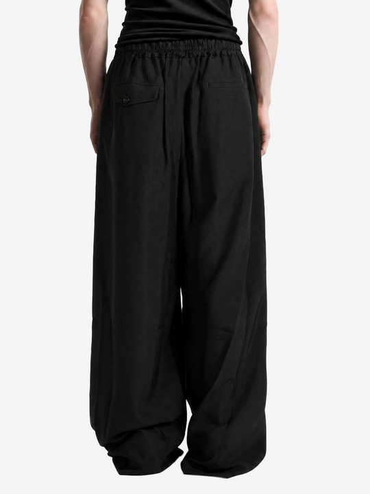 Black pants, full body view