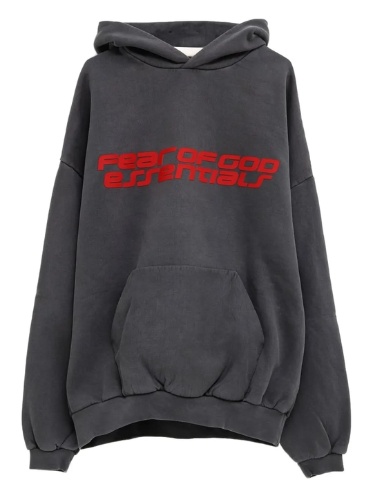 Gray hoodie,front view