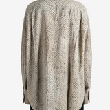 ZIGGY CHEN - Men Screen Print Layered Shirt
