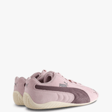 Pink shoes, side view