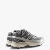 Grey shoes, back view