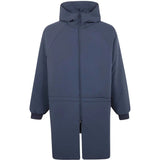 Blue jacket, front view