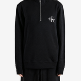 Black hoodie, full body view