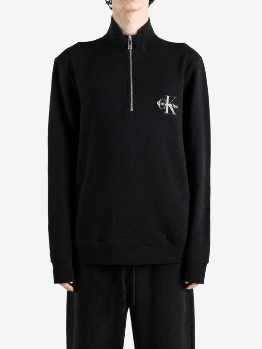 Black hoodie, full body view