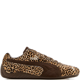 Brown sneakers,front view