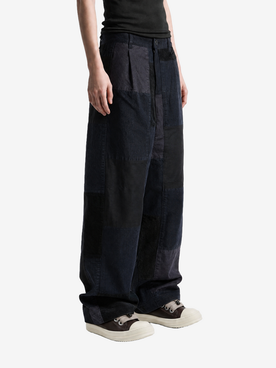 Black pants, full body view