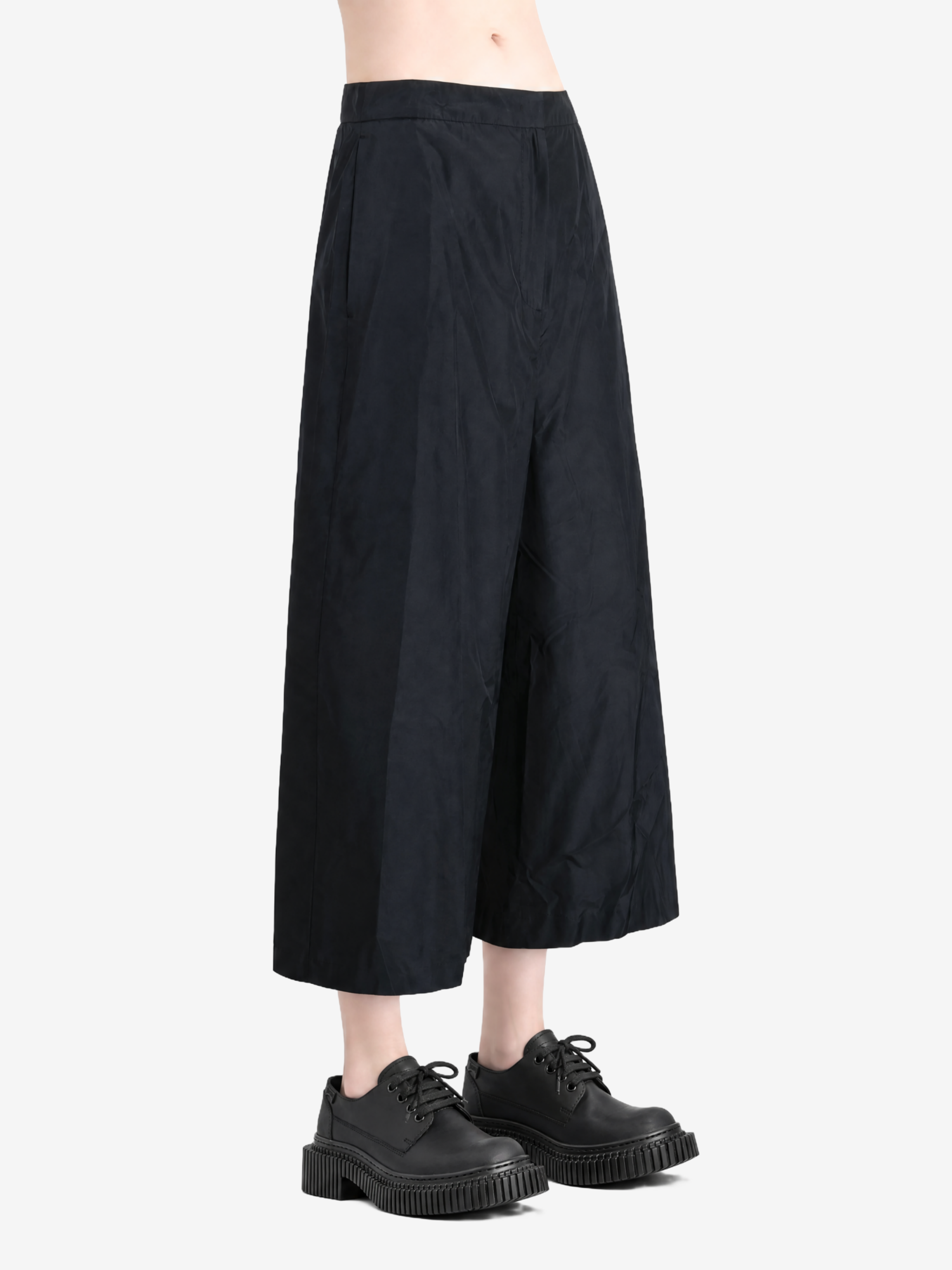 Black pants, full body view