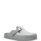 Grey sandal, side view