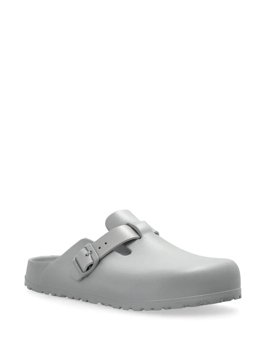 Grey sandal, side view