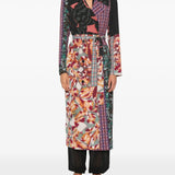 DRIES VAN NOTEN - Women Patchwork Composition Print Coat